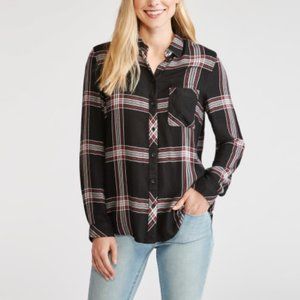 NWT Charley Plaid Top in 4:00 AM